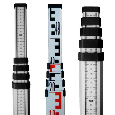 Aluminium Telescopic Leveling Staff 5mt